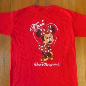 Girls Walt Disney World Minnie Mouse Shirt Size XL